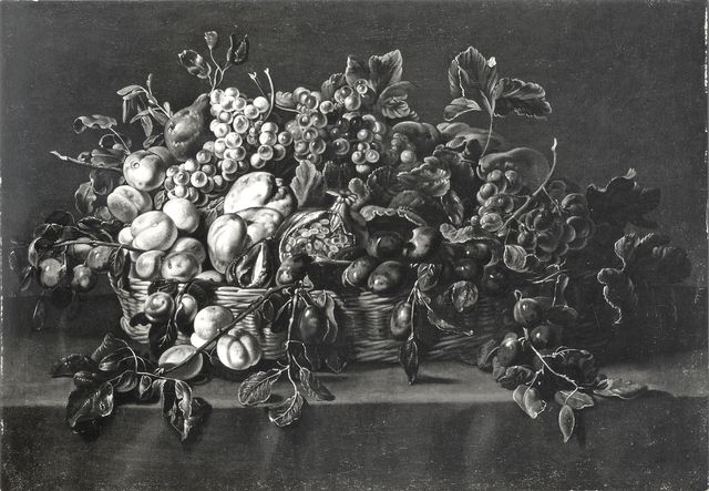 Prudence Cuming Associates — Salini Tommaso - sec. XVI/ XVII - Natura morta con cesto di frutta — insieme